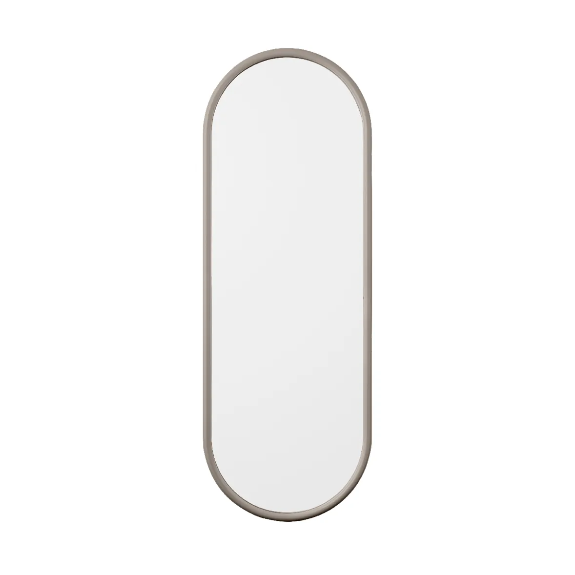 Angui mirror oval 108 cm, Taupe AYTM