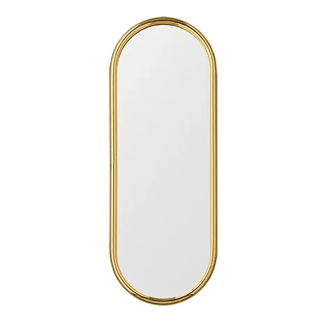 Angui mirror oval 78 cm - gold - AYTM
