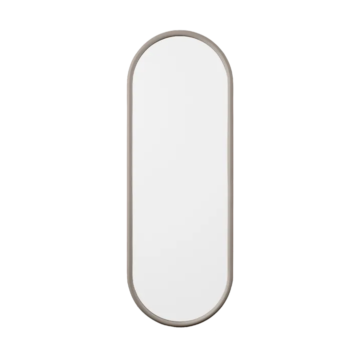 Angui mirror oval 78 cm - Taupe - AYTM