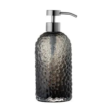 Arura soap dispenser 16 cm - Black-silver - AYTM