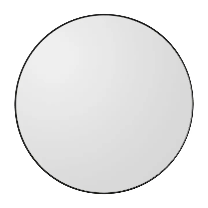Circum mirror Ø50 cm - Clear-black - AYTM