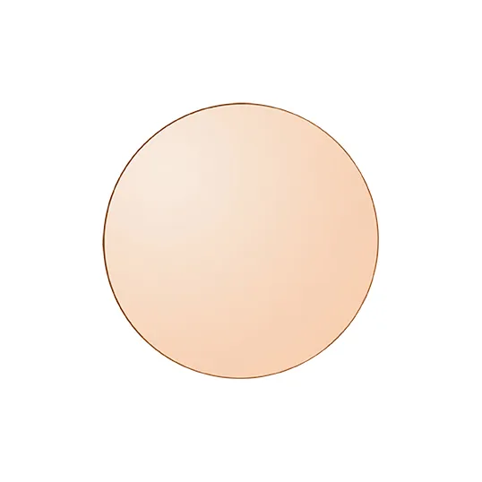 Circum mirror small - amber - AYTM