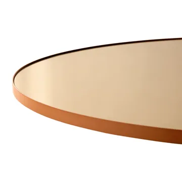 Circum mirror small - amber - AYTM