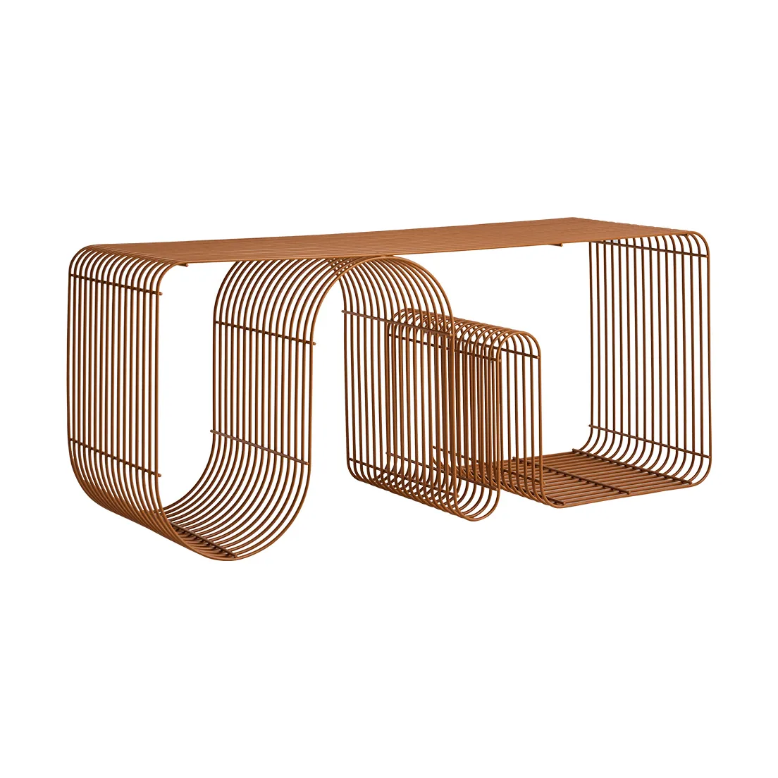 Curva seating bench 100 cm, Amber AYTM
