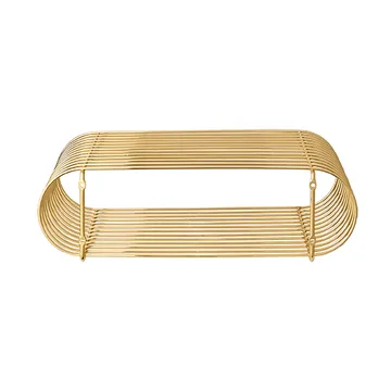 Curva shelf - brass - AYTM