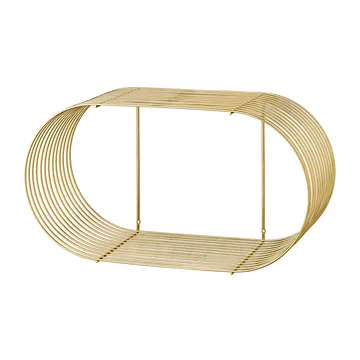 Curva wallshelf - Gold - AYTM