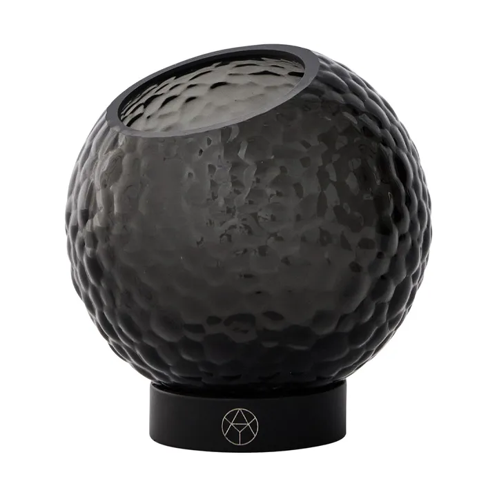 Globe candle holder Ø10 cm - Black - AYTM
