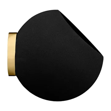 Globe flower pot vägg Ø17 cm - Black - AYTM