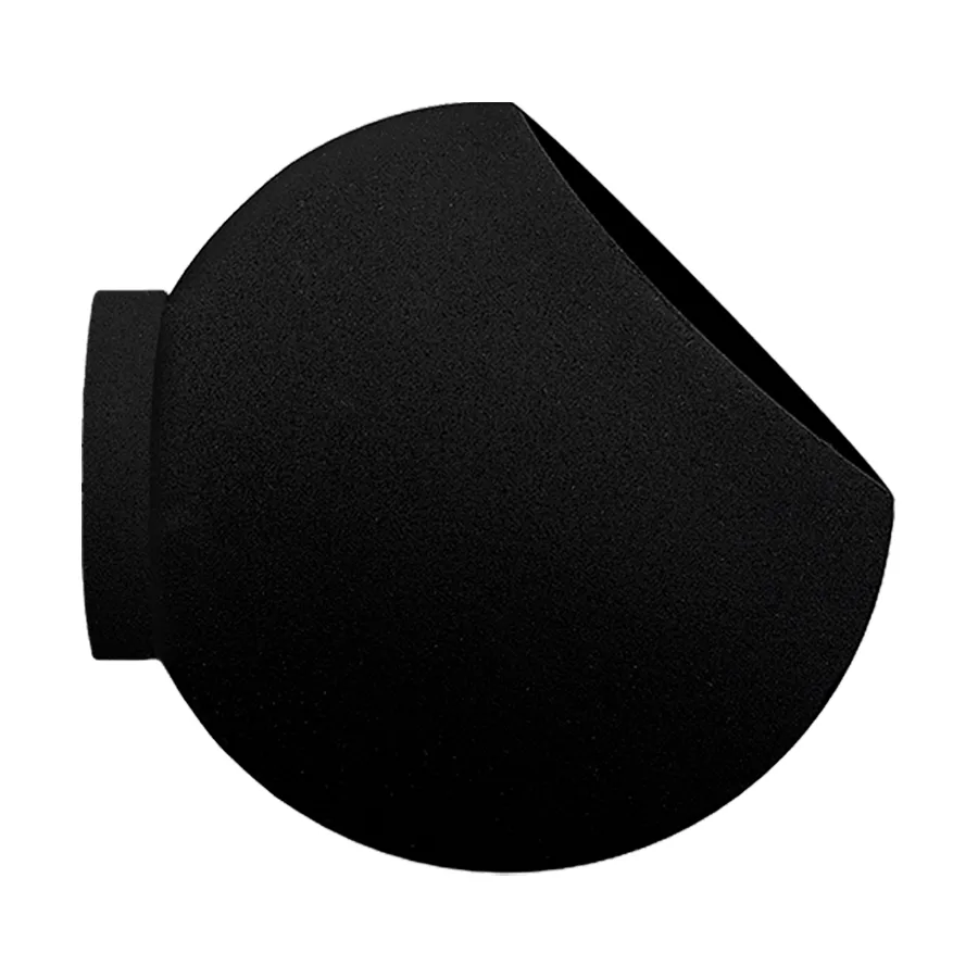 Globe flower pot wall Ø21 cm, Black AYTM
