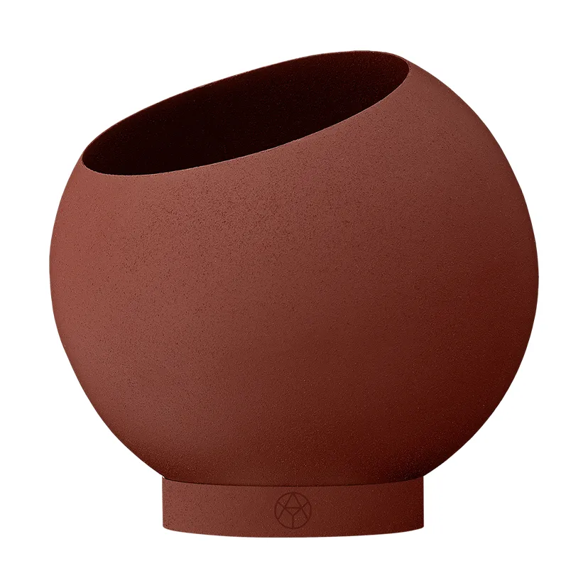 Globe flowerpot Ø17 cm, Gingerbread AYTM