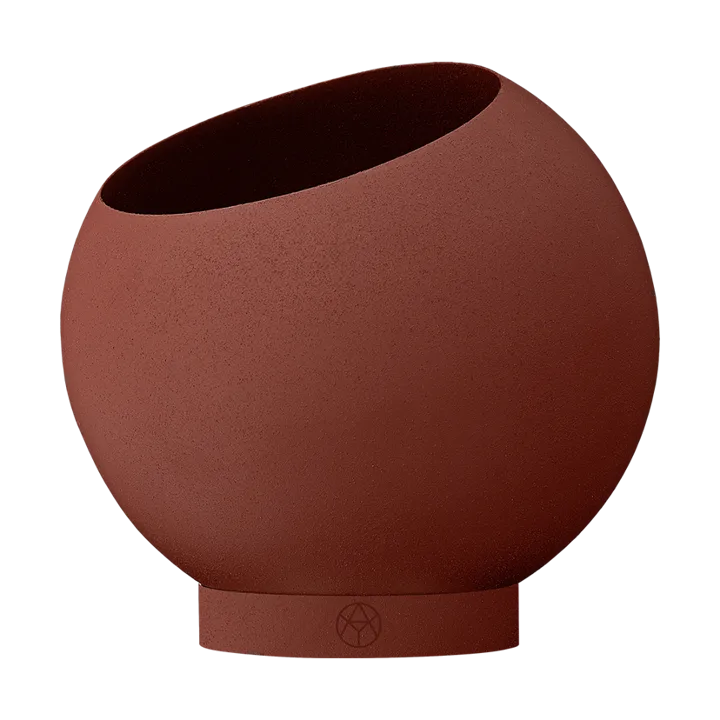Globe flowerpot Ø17 cm - Gingerbread - AYTM