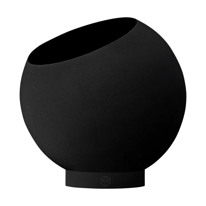Globe flowerpot Ø21 cm - Black - AYTM