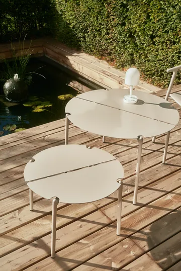NOVO lounge table Ø70x45 cm - Gingerbread - AYTM