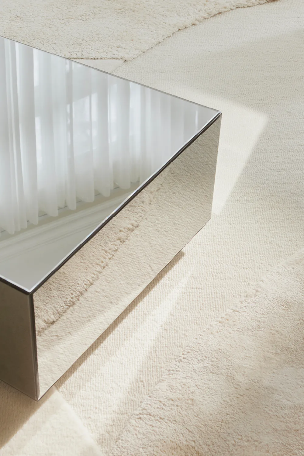 Speculum coffee table 60x120 cm, Black AYTM