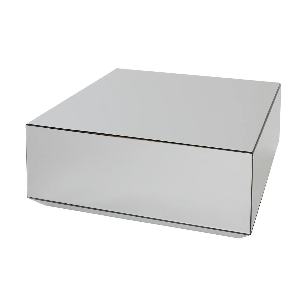 Speculum coffee table 80x80 cm, Black AYTM