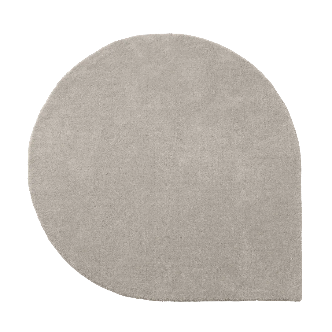Stilla rug 160x130 cm, Taupe AYTM