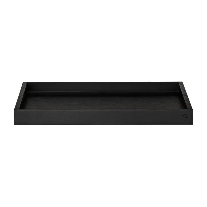 Unity square tray black stained box - Large - AYTM