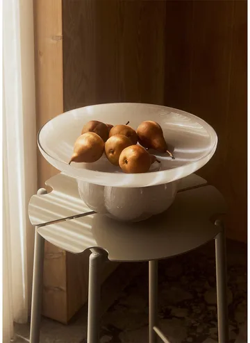 Uva glass bowl - Dove - AYTM