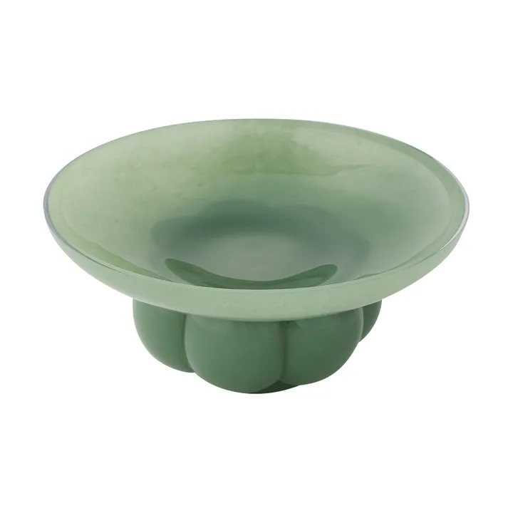 Uva glass bowl - Pastel green - AYTM