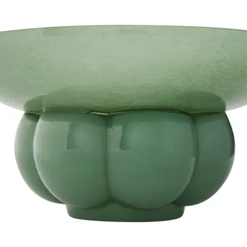 Uva glass bowl - Pastel green - AYTM