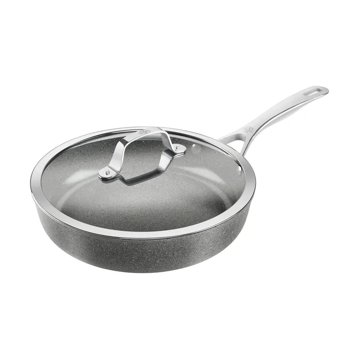Salina Ceramic Granite skillet with glass lid - 28 cm - Ballarini