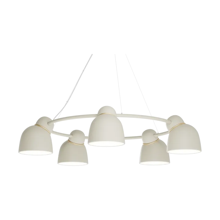 Bird chandelier Ø95.3 cm - Sand-brass - Belid