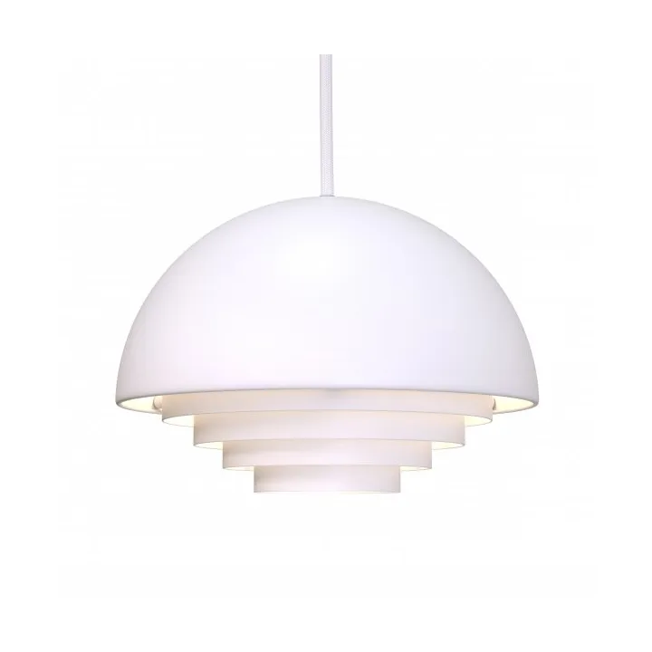 Motown M pendant lamp Ø36 cm - White - Belid