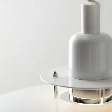 Primus II pendant lamp Ø43 cm - White-chrome - Belid
