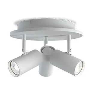 Tyson 3-spotlight Ø25 cm, White Belid