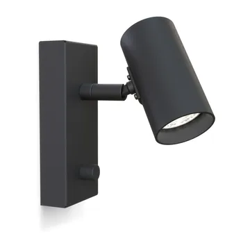 Tyson wall lamp Ø5.5 cm - Black structure - Belid