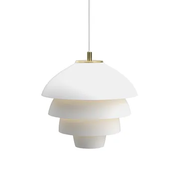 Valencia pendant Ø31.8 - Matt white - brass - Belid