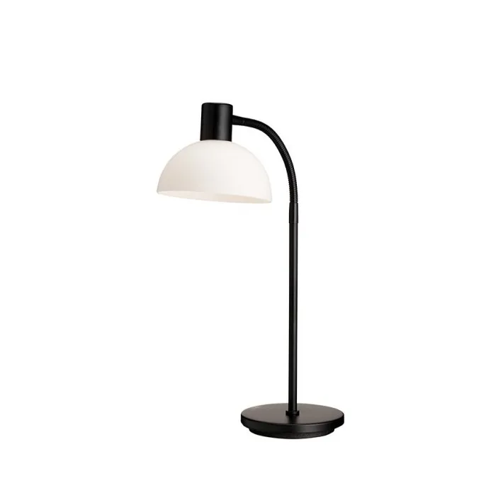 Vienda X flexible-arm table lamp 60 cm - Black - Belid