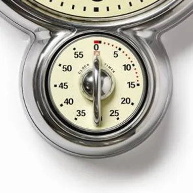 Bengt Ek wall clock, timer, aluminium Bengt Ek Design