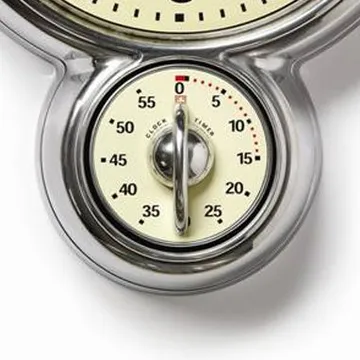 Bengt Ek wall clock, timer - aluminium - Bengt Ek Design