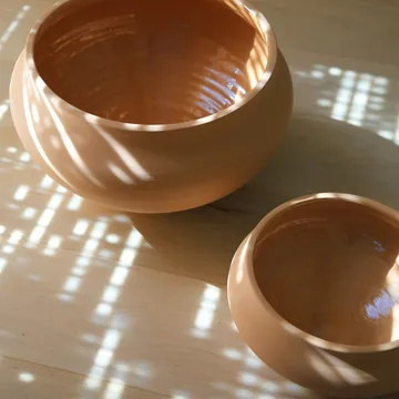 Belle raw bowl Ø25 cm - Pink - Bergs Potter