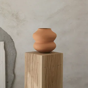 Belle raw vase 26 cm - Pink - Bergs Potter