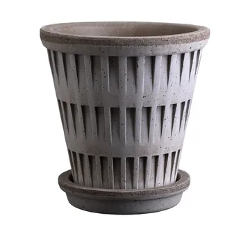 Pantheon raw pot - Grey, Ø21 cm - Bergs Potter