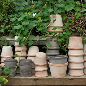 Parade flower pot Ø15 cm - grey - Bergs Potter