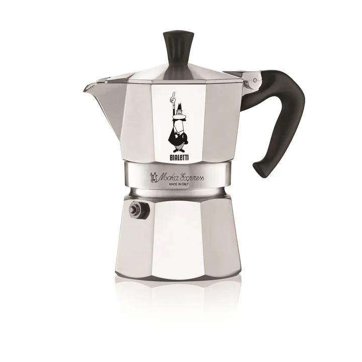 Moka coffee maker 3 cups - Silver - Bialetti