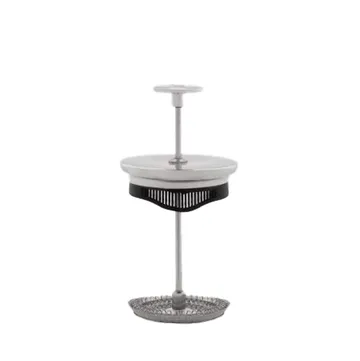 Preziosa coffee press 3 cups - Silver-black - Bialetti