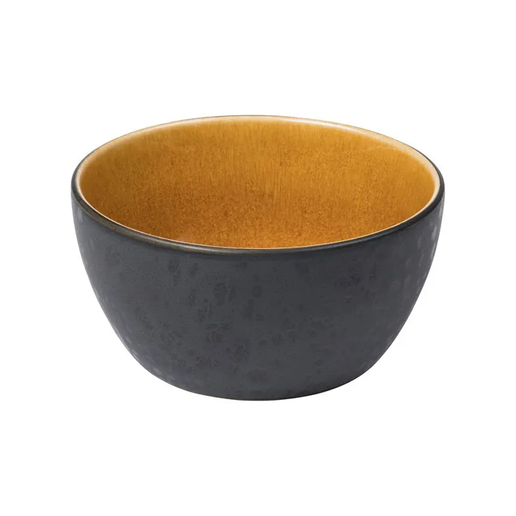 Bitz bowl Ø 12 cm black, Black-amber Bitz