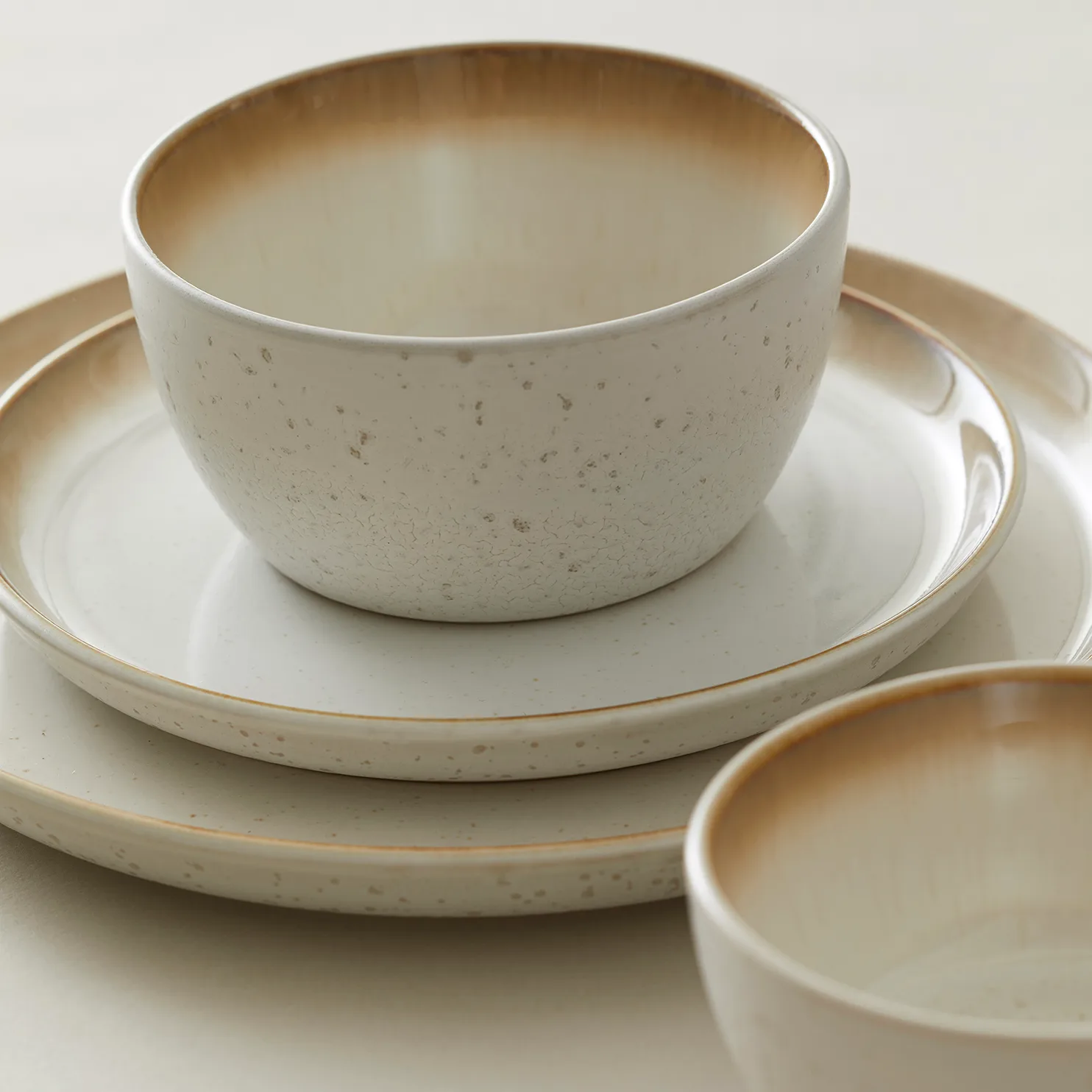 Bitz bowl Ø12 cm cream white, cream white-creme Bitz