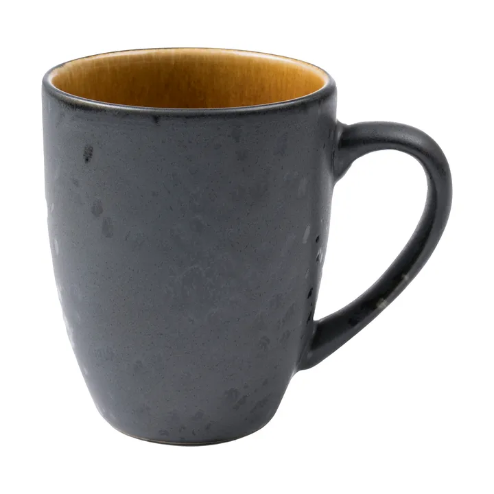 Bitz mug 30 cl - Black-amber - Bitz
