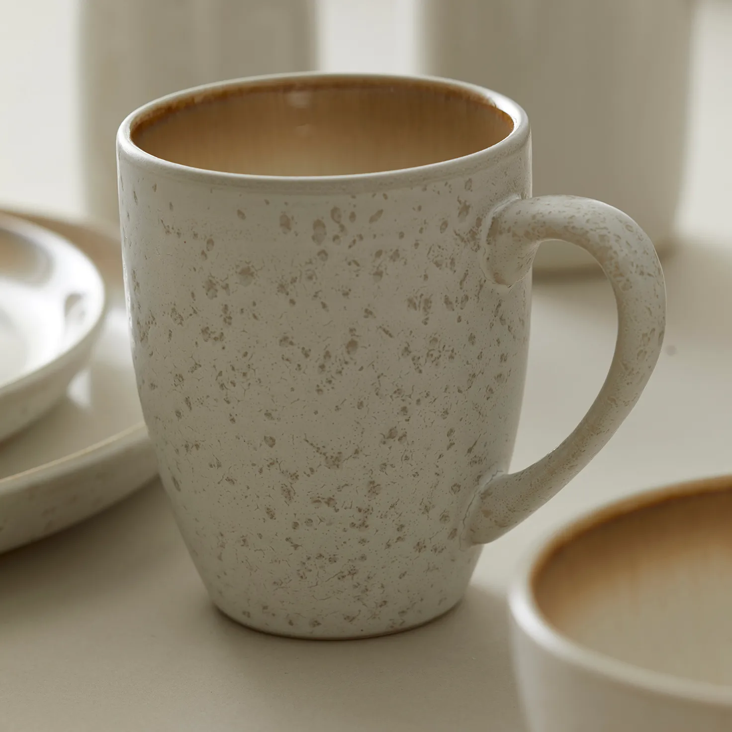 Bitz mug 30 cl cream white, cream white-creme Bitz