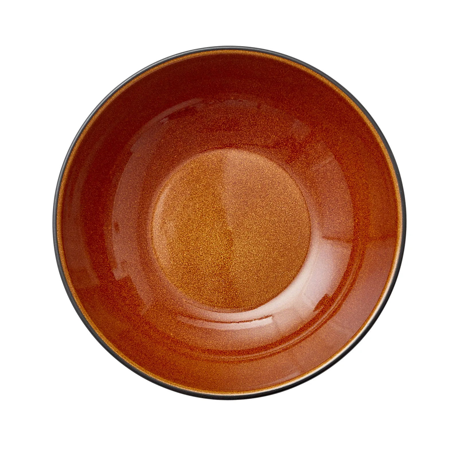 Bitz pasta bowl Ø20 cm black, black-amber Bitz