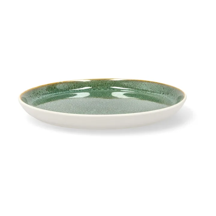 Bitz plate gastro Ø 21 cm - White-green - Bitz
