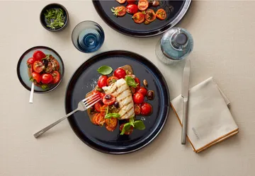 Bitz plate gastro Ø27 cm - Black-dark blue - Bitz