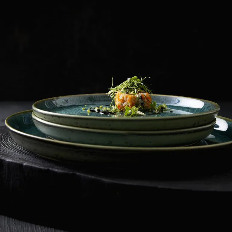 Bitz plate gastro Ø27 cm, Black-green Bitz