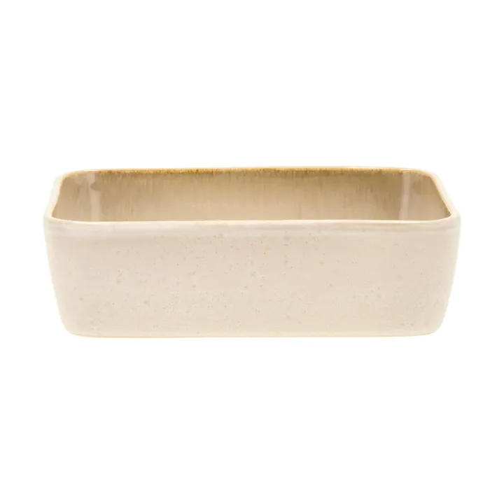 Bitz rectangular dish 14x19 cm - Cream white - Bitz