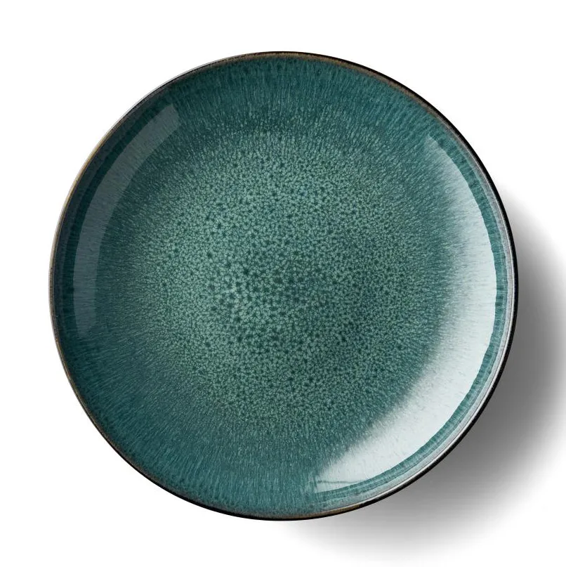 Bitz serving dish Ø40 cm black, Black-green Bitz